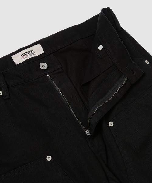 DAIRIKU(ダイリク)の「"Flare" Vintage Wash Painter Chino Pants(チノパンツ・メンズ・グリーン系その他/ブラック・M)」の7枚目の写真