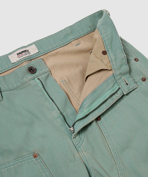 DAIRIKU(ダイリク)の「"Flare" Vintage Wash Painter Chino Pants(チノパンツ・メンズ・グリーン系その他/ブラック・M)」の16枚目の写真