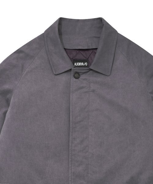 AJOBYAJO（アジョバイアジョ）の「Washed Cotton Oversized Coat [Purple]（チェスターコート・レディース・その他・FREE）」の4枚目の写真
