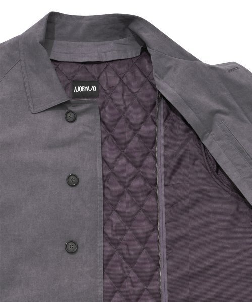 AJOBYAJO（アジョバイアジョ）の「Washed Cotton Oversized Coat [Purple]（チェスターコート・レディース・その他・FREE）」の2枚目の写真