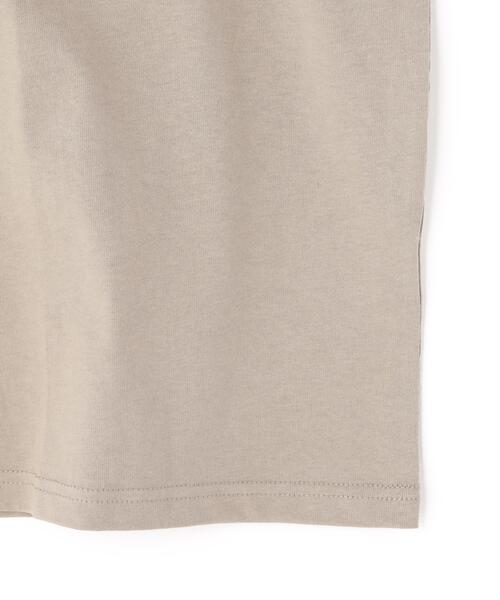 WHITELAND（ホワイトランド）の「【WEB&DEPOT限定】WHITELAND/ホワイトランド/LOGO S/S TEE（Tシャツ/カットソー・レディース・ベージュ/グレー・M/S/L）」の6枚目の写真