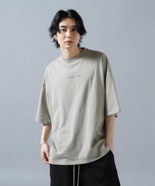 WHITELAND（ホワイトランド）の「【WEB&DEPOT限定】WHITELAND/ホワイトランド/LOGO S/S TEE（Tシャツ/カットソー・レディース・ベージュ/グレー・M/S/L）」の11枚目の写真