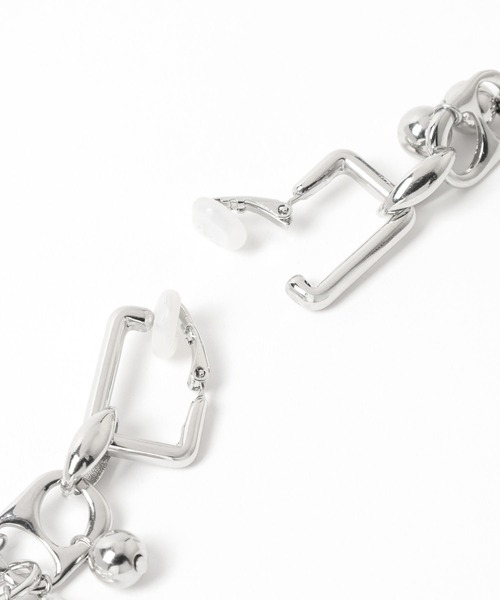 HARE(ハレ)の「クリアパーツメタルイヤリング(HARE)(イヤリング・レディース・シルバー・FREE)」の9枚目の写真