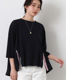 Gready Brilliant | バックプリーツ脇ファスナーカットソー(Tシャツ/カットソー)