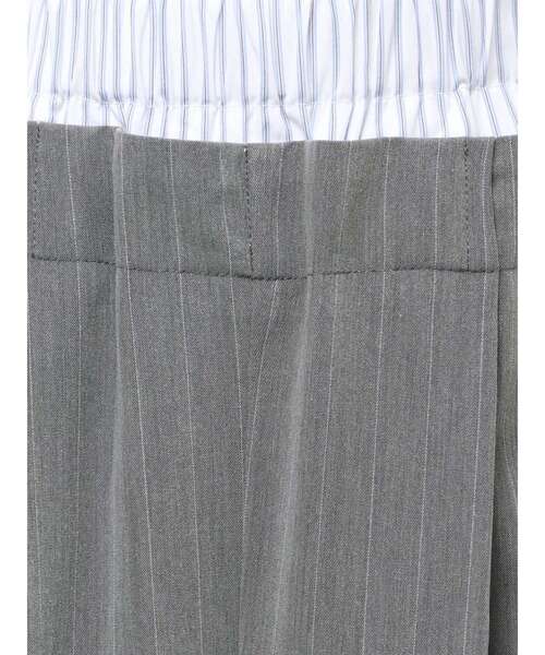 Ungrid（アングリッド）の「ウエストデザインラインパンツ（その他パンツ・レディース・ベージュ/ネイビー/チャコールグレー・FREE）」の9枚目の写真