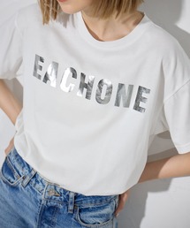 箔プリントアソートロゴ半袖Tシャツ