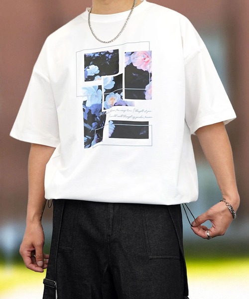 Burner（バーナー）の「【GROOVY STORE】ドローコード付きストレッチオーバーサイズT 接触冷感 吸水速乾（Tシャツ/カットソー・メンズ・ホワイト系その他5/ブラック/ブラック系その他2/ホワイト系その他2/ブラック系その他5/ホワイト/ライトブラック/ブラック系その他6/ダークネイビー/スミクロ/ブラック系その他4/ブラック系その他3/ホワイト系その他4/ホワイト系その他3・M/L/LL）」の3枚目の写真