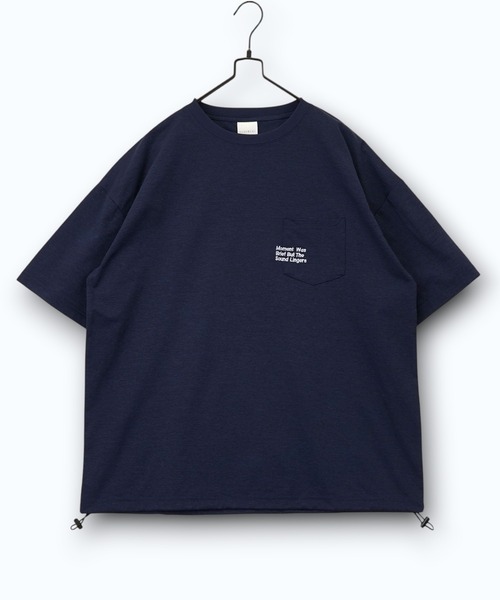 Burner（バーナー）の「【GROOVY STORE】ドローコード付きストレッチオーバーサイズT 接触冷感 吸水速乾（Tシャツ/カットソー・メンズ・ホワイト系その他5/ブラック/ブラック系その他2/ホワイト系その他2/ブラック系その他5/ホワイト/ライトブラック/ブラック系その他6/ダークネイビー/スミクロ・M/L/LL）」の16枚目の写真