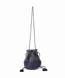 Simplicite（サンプリシテ）の「フリル巾着バッグ（ショルダーバッグ）」