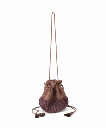 Simplicite（サンプリシテ）の「フリル巾着バッグ（ショルダーバッグ）」