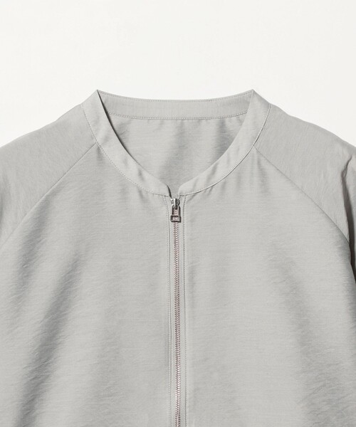 A DAY IN THE LIFE UNITED ARROWS(アデイインザライフユナイテッドアローズ)の「シアーブルゾン ‐ウォッシャブル‐<A DAY IN THE LIFE>(ブルゾン・レディース・ブラック/ライム/ライトグレー/ホワイト・FREE)」の16枚目の写真