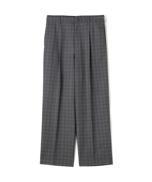 EDITION(エディション)の「Super120's ウォッシャブルウール スラックス(スラックス・メンズ・グリーン/グレー系その他2/ブラック・L/S/M)」の3枚目の写真