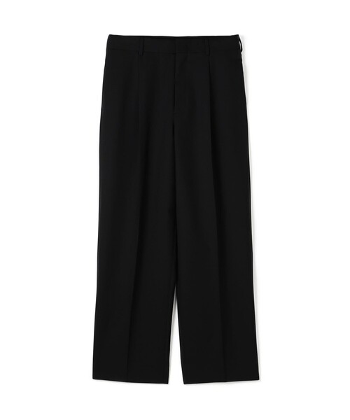 EDITION(エディション)の「Super120's ウォッシャブルウール スラックス(スラックス・メンズ・グリーン/グレー系その他2/ブラック・L/S/M)」の2枚目の写真