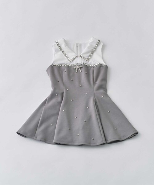Belle Charme(ベルシャルム)の「【Belle Charme】 Jewel Peplum Tops(シャツ/ブラウス・レディース・ブラック/グレー/ベージュ・FREE)」の14枚目の写真
