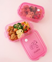 SiNCERE（シンシア）の「〈PEANUTS/ピーナッツ〉スヌーピー カラーシリーズ シールボックスM 2個入り 保存容器 FCN2W（お弁当箱）」
