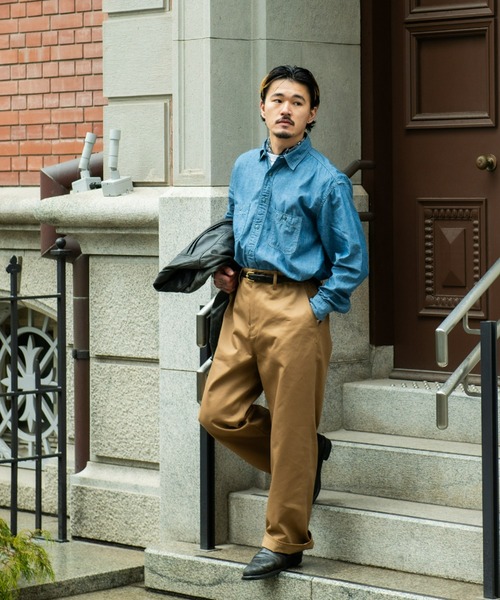 MAGIC NUMBER（マジック ナンバー）の「【MAGIC NUMBER】Bicchu"備中" M-41 Utility Trousers（チノパンツ・メンズ・ブラウン系/ネイビー/ブラック/ベージュ・LARGE/MEDIUM）」の12枚目の写真