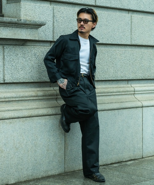 MAGIC NUMBER（マジック ナンバー）の「【MAGIC NUMBER】Bicchu"備中" M-41 Utility Trousers（チノパンツ・メンズ・ブラウン系/ネイビー/ブラック/ベージュ・LARGE/MEDIUM）」の5枚目の写真