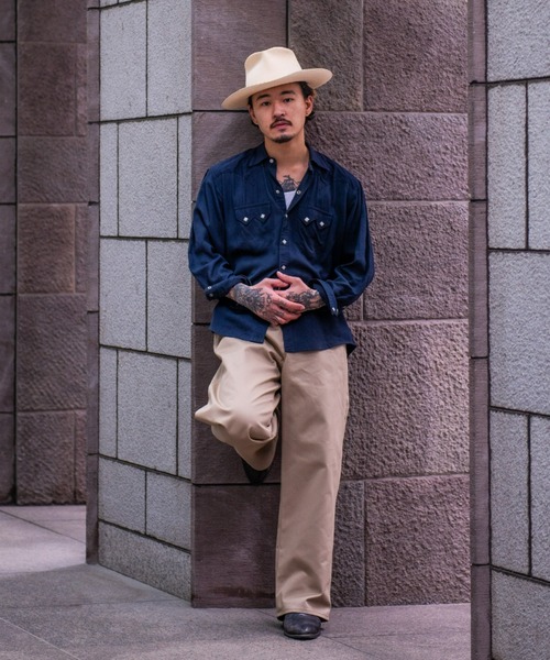 MAGIC NUMBER（マジック ナンバー）の「【MAGIC NUMBER】Bicchu"備中" M-41 Utility Trousers（チノパンツ・メンズ・ブラウン系/ネイビー/ブラック/ベージュ・LARGE/MEDIUM）」の7枚目の写真
