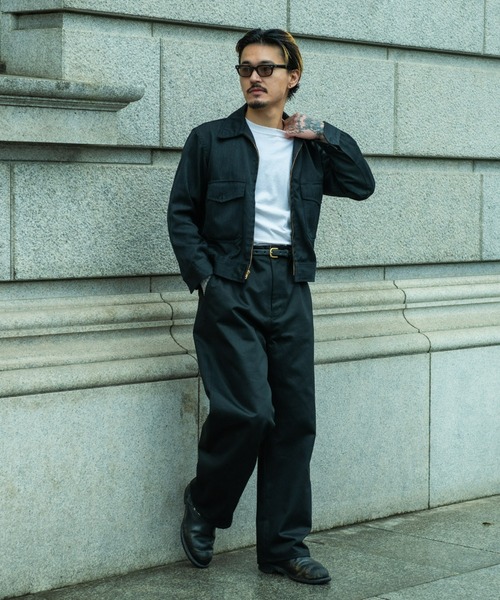 MAGIC NUMBER（マジック ナンバー）の「【MAGIC NUMBER】Bicchu"備中" M-41 Utility Trousers（チノパンツ・メンズ・ブラウン系/ネイビー/ブラック/ベージュ・LARGE/MEDIUM）」の6枚目の写真