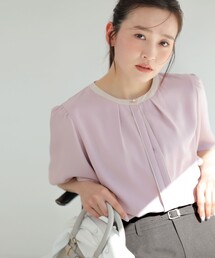 ANY SIS（エニィスィス）の「バイカラーフレアスリーブ ブラウス（シャツ/ブラウス）」