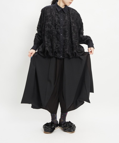gomme(ゴム)の「スカートライクパンツ(その他パンツ・レディース・ブラック・MEDIUM)」の19枚目の写真