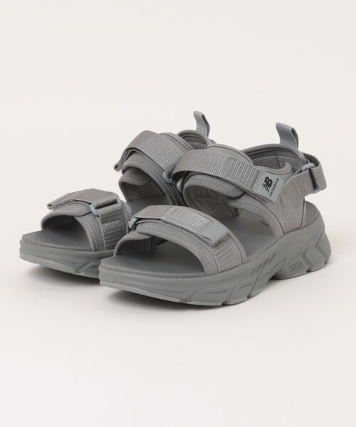 NEW BALANCE(ニューバランス)の「NEW BALANCE ニューバランス M7508 ME(D) 750 ストラップ サンダル M750 8ME GRAY(8ME)(サンダル・メンズ・グレー・29.0cm/28.0cm/27.0cm/26.0cm/25.0cm)」の1枚目の写真
