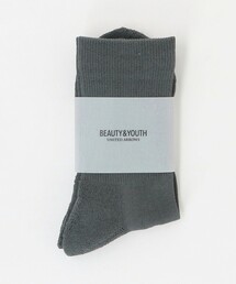 BEAUTY&YOUTH UNITED ARROWS | パイル クウォータ― ソックス 抗菌・防臭(ソックス/靴下)