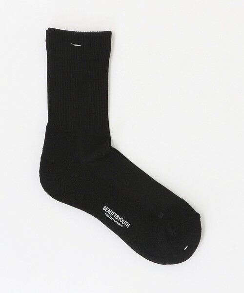 BEAUTY&YOUTH UNITED ARROWS(ビューティーアンドユースユナイテッドアローズ)の「パイル クウォータ― ソックス 抗菌・防臭(ソックス/靴下・メンズ・ブラック/ライトブルー/ダークグレー/ホワイト・FREE)」の3枚目の写真