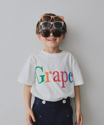 byeA.（バイエー）の「【byeA. / バイエー】 NOT APPLE TEE （GRAPE）kids（Tシャツ/カットソー）」