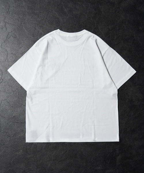 RIPPER(リッパー)の「【RIPPER】シンプル ロゴ 刺繍 Tシャツ / Simple Logo Embroidered T-Shirt(Tシャツ/カットソー・メンズ・ホワイト×グレー/ブラック×グレー/ブラック/ホワイト・S/L/M)」の7枚目の写真