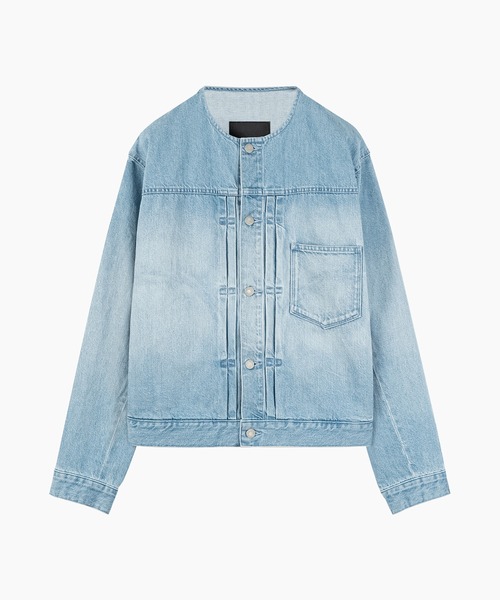 セール】11.5oz GRADATION DENIM BLOUSON（デニムジャケット）｜LAD