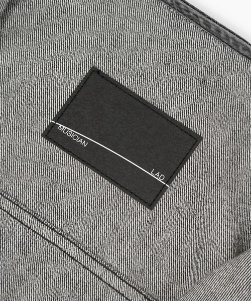 LAD MUSICIAN(ラッドミュージシャン)の「11.5oz GRADATION DENIM BLOUSON(デニムジャケット・メンズ・ブラック系・42)」の9枚目の写真