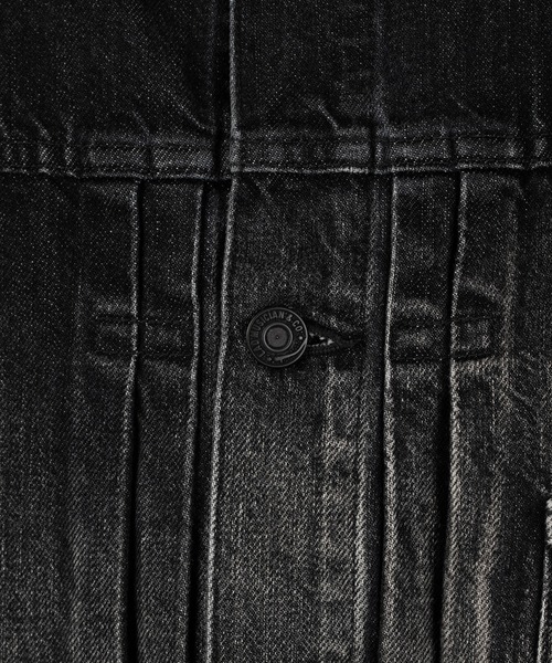 LAD MUSICIAN(ラッドミュージシャン)の「11.5oz GRADATION DENIM BLOUSON(デニムジャケット・メンズ・ブラック系・42)」の10枚目の写真