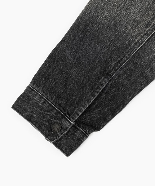 LAD MUSICIAN(ラッドミュージシャン)の「11.5oz GRADATION DENIM BLOUSON(デニムジャケット・メンズ・ブラック系・42)」の12枚目の写真