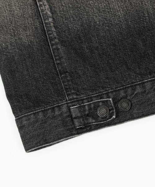 LAD MUSICIAN(ラッドミュージシャン)の「11.5oz GRADATION DENIM BLOUSON(デニムジャケット・メンズ・ブラック系・42)」の14枚目の写真