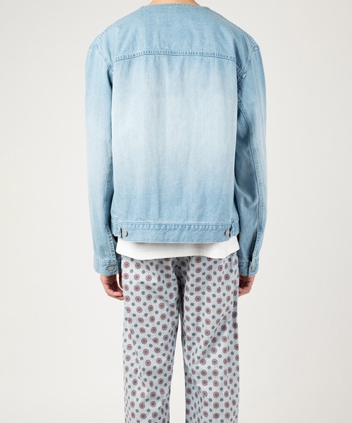 LAD MUSICIAN(ラッドミュージシャン)の「11.5oz GRADATION DENIM BLOUSON(デニムジャケット・メンズ・ブラック系・42)」の19枚目の写真