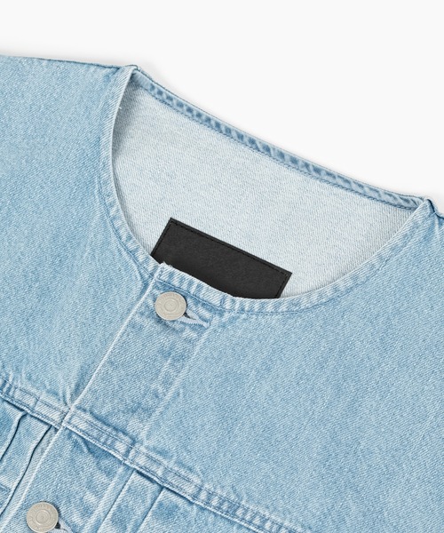 LAD MUSICIAN(ラッドミュージシャン)の「11.5oz GRADATION DENIM BLOUSON(デニムジャケット・メンズ・ブラック系・42)」の20枚目の写真