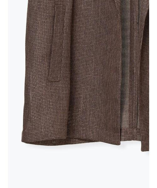 Te chichi（テチチ）の「カラミメッシュジャケット《2026 SUMMER LOOK item》（ノーカラージャケット・レディース・ブラウン/ブラック・F）」の14枚目の写真