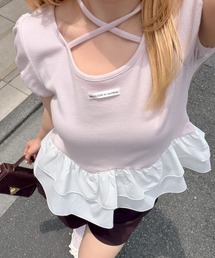 フリフリペプラムパフT