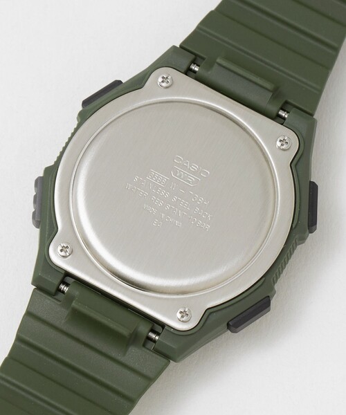 CASIO(カシオ)の「<CASIO>W-738H 腕時計(デジタル腕時計・メンズ・オリーブ/ブラック・FREE)」の11枚目の写真