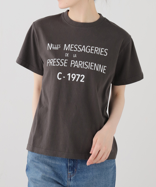 La TOTALITE(ラトータリテ)の「REGENCY WORKS/リージェンシー ワークス ロゴTシャツ(Tシャツ/カットソー・レディース・レッド/チャコールグレー・FREE)」の20枚目の写真