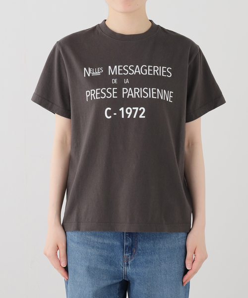 La TOTALITE(ラトータリテ)の「REGENCY WORKS/リージェンシー ワークス ロゴTシャツ(Tシャツ/カットソー・レディース・レッド/チャコールグレー・FREE)」の19枚目の写真