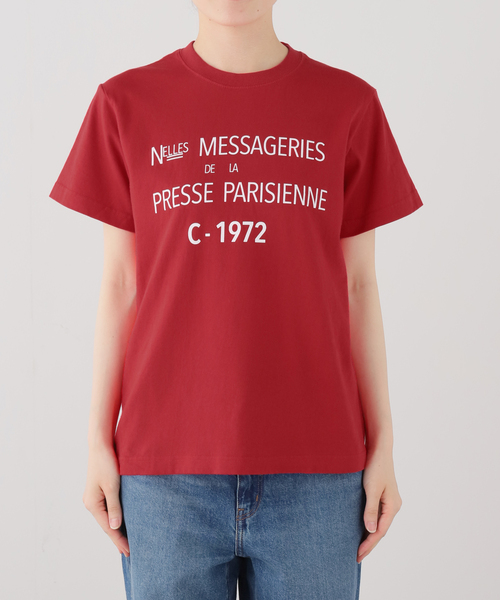 La TOTALITE(ラトータリテ)の「REGENCY WORKS/リージェンシー ワークス ロゴTシャツ(Tシャツ/カットソー・レディース・レッド/チャコールグレー・FREE)」の16枚目の写真