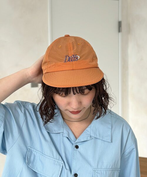 CPCM(シーピーシーエム)の「リップナイロンジェットキャップ(キャップ・メンズ・オレンジ/パープル・FREE)」の12枚目の写真