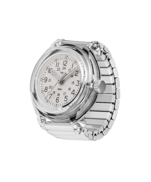 TIMEX(タイメックス)の「TIMEX Camper Ring Watch TW2Y78100 Clear(アナログ腕時計・レディース・その他・FREE)」の1枚目の写真