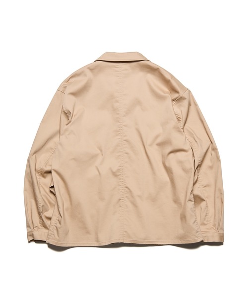 uniform experiment(ユニフォームエクスペリメント)の「STRETCH TWILL FATIGUE SHIRT(シャツ/ブラウス・メンズ・ブラック/ネイビー/ベージュ・1/2/3/4/5)」の19枚目の写真
