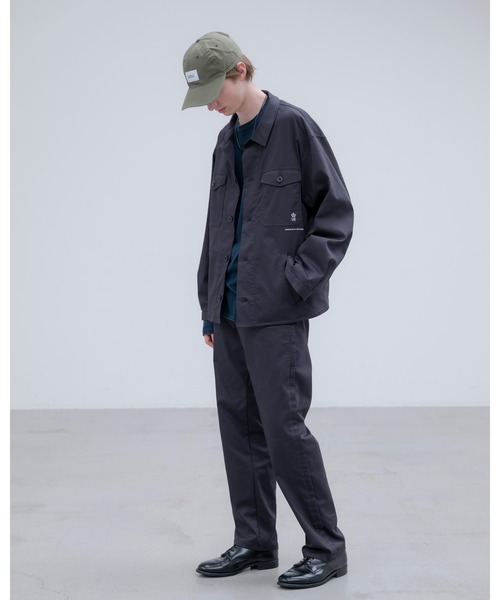 uniform experiment(ユニフォームエクスペリメント)の「STRETCH TWILL FATIGUE SHIRT(シャツ/ブラウス・メンズ・ブラック/ネイビー/ベージュ・1/2/3/4/5)」の4枚目の写真
