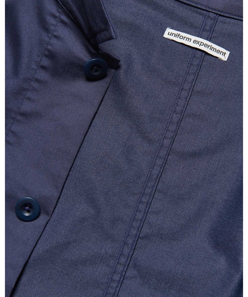 uniform experiment(ユニフォームエクスペリメント)の「STRETCH TWILL FATIGUE SHIRT(シャツ/ブラウス・メンズ・ブラック/ネイビー/ベージュ・1/2/3/4/5)」の17枚目の写真