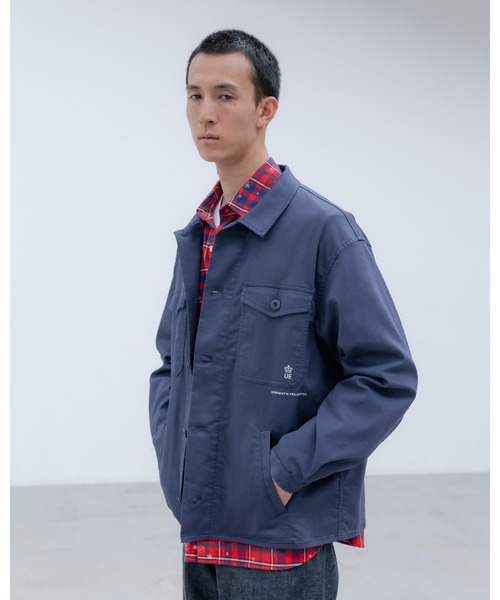 uniform experiment(ユニフォームエクスペリメント)の「STRETCH TWILL FATIGUE SHIRT(シャツ/ブラウス・メンズ・ブラック/ネイビー/ベージュ・1/2/3/4/5)」の11枚目の写真