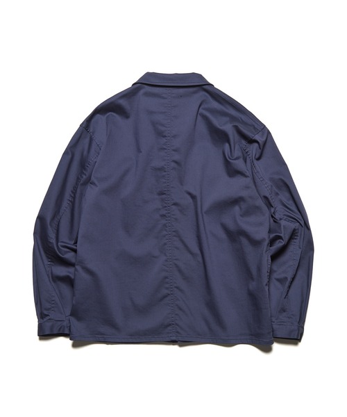 uniform experiment(ユニフォームエクスペリメント)の「STRETCH TWILL FATIGUE SHIRT(シャツ/ブラウス・メンズ・ブラック/ネイビー/ベージュ・1/2/3/4/5)」の13枚目の写真